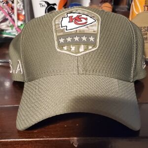 New Era Olive Cap with USA Shield